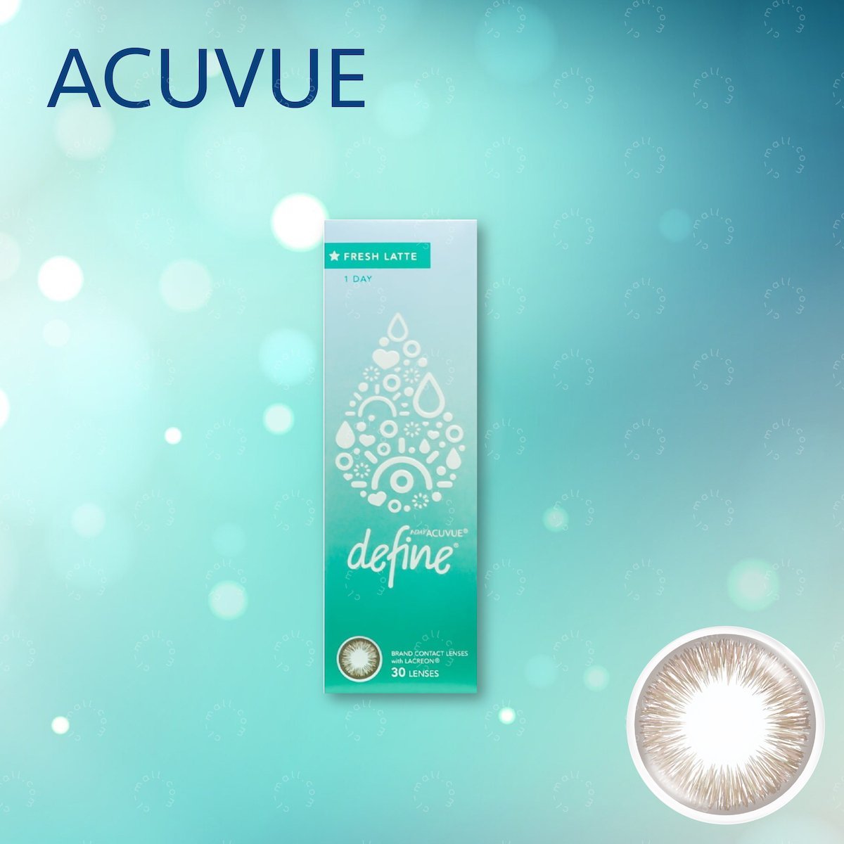 1 Day Acuvue Define Fresh 10 pack Fresh Latte