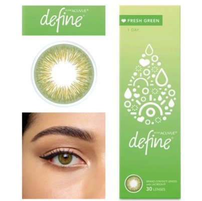 1 Day Acuvue Define Fresh 10 pack Fresh Green